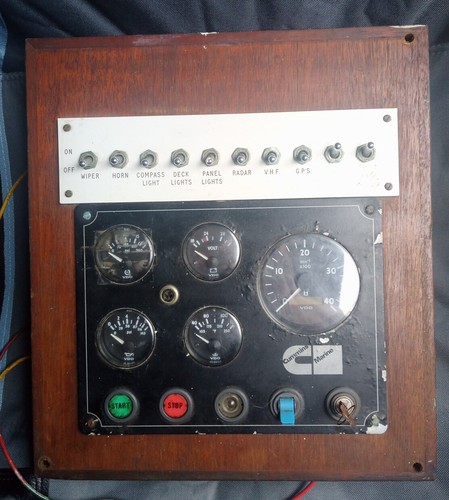 Vdo narrowboat gauges - narrowboat, control