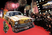 56 Chevy. Ugly Sister Birthday