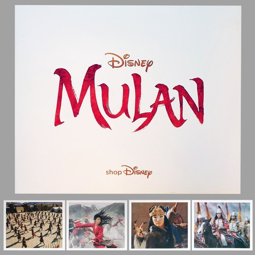 Disney store mulan lithographs - disney,