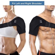 Left/Right Shoulder Brace Rotator Cuff Support Injury Dislocate Compression Wrap