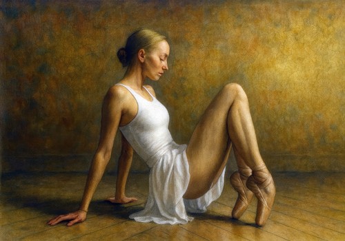 Miniature oil painting - oil,