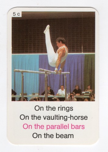 Sport card gymnastics - gymnastics,