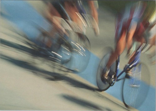 Cycling postcard track - postcard:,