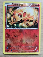 Pokémon TCG Chimchar 15/135 Plasma Storm Reverse Holo NM Condition