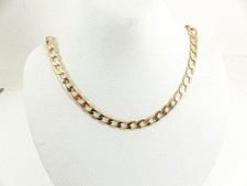 9ct gold curb chain solid - curb, link