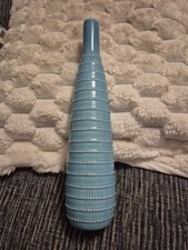 13 Inch Slim Blue Vase