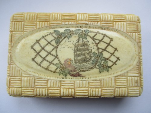 Antique box casket case - ,