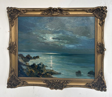 Mid Century Modernist Oil On