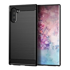 Carbon Fibre Shockproof Slim Case Cover for Samsung Galaxy Note 10 / Note 10+ 5G