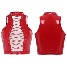 UK Womens Circus Ringmaster Costume Shiny Sequin Tailcoat Jacket Outerwear 