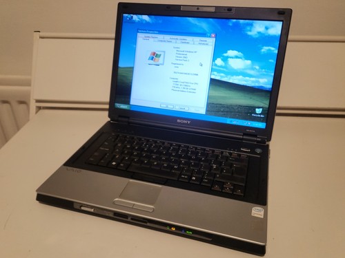 Retro laptop sony vaio - retro,