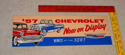 Vintage chevrolet 1957 - truck, &