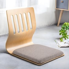 Japanese & Korean Style Legless Cozy Tatami Floor Chair for Bedroom Bay Window