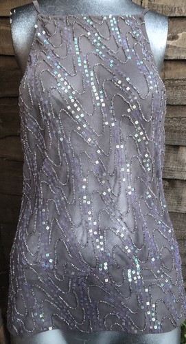 Special vintage grey silk - vintage,