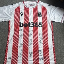 STOKE CITY FC - Signed Squad Shirt *COA*