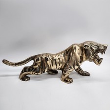 Vintage Large Brass Tiger