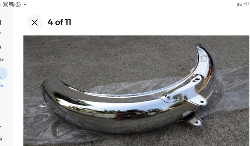Honda s90 rear mudguard - honda,