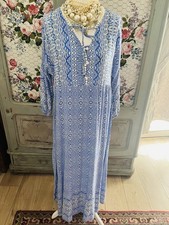 Blue Ditsy Boutique Size L