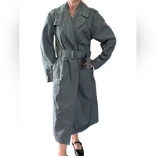 Vintage 80s Army Green Trench