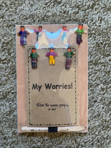 Guatemalan worry dolls x - worry,