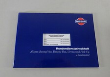 Maintenance Booklet Nissan