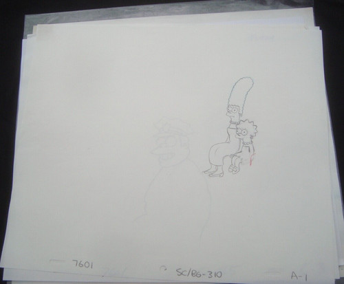 The simpsons animation - the,