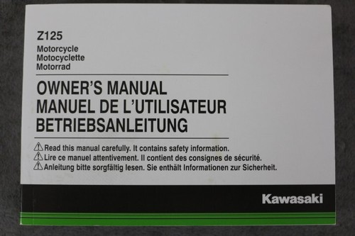 Kawasaki z125 operating - kawasaki,