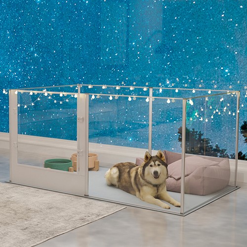 Large clear acrylic - clear,