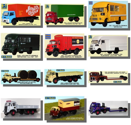 Model british trucks - model, british,