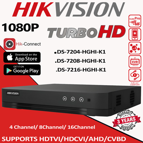 Hikvision dvr ch turbo - 16,