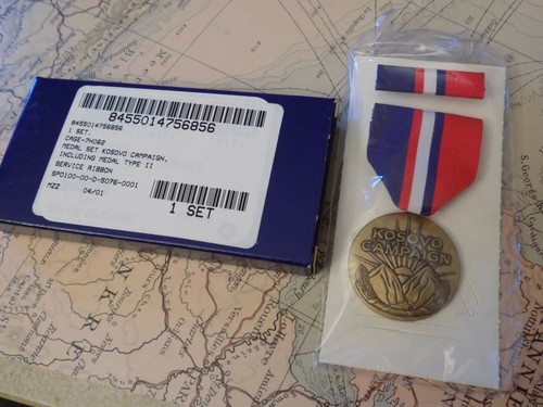 Kosovo campaign medal set - medal,