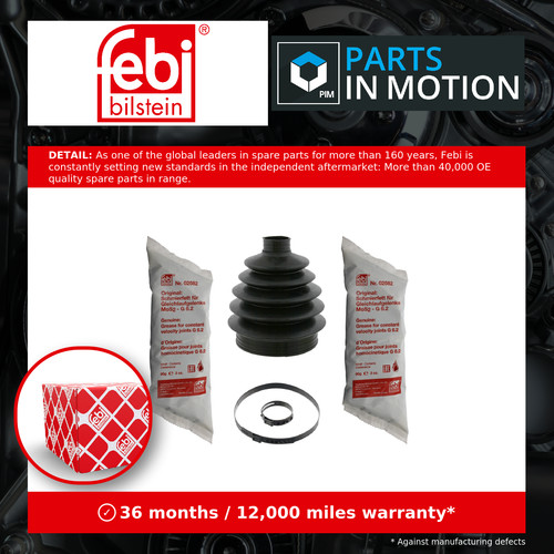 Joint boot front outer - cv,