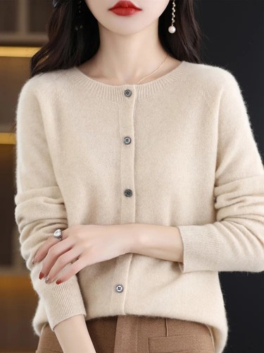 Women merino wool - women's, button