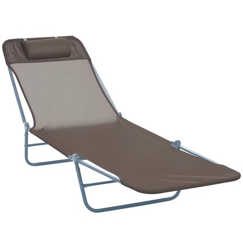 Outsunny adjustable sun bed - outsunny,