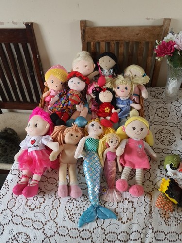 Job lot soft rag - soft, dolls
