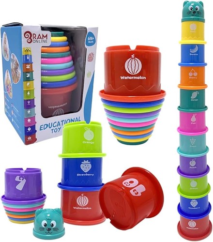 Baby kids piece stacking - piece,