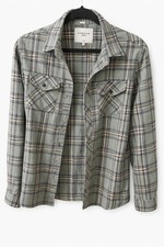 Men's Checked Overshirt. Size