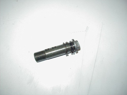 Oil filter bolt with spring - oil,