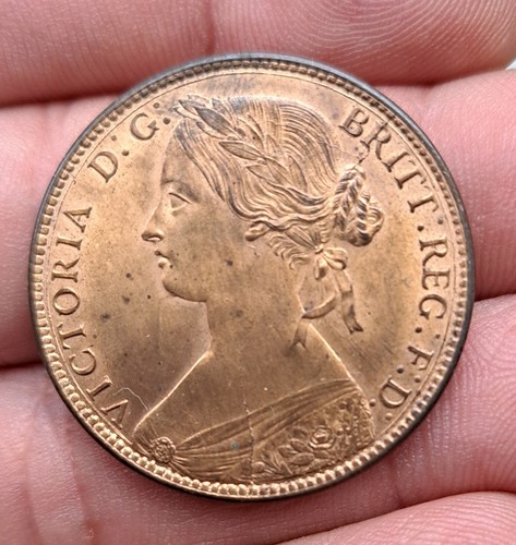 1860 victoria penny toothed - 1860,