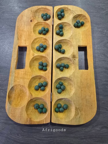 African wooden game - wooden,