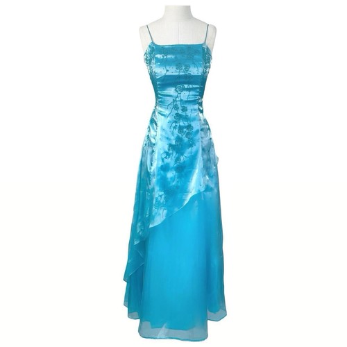Vintage baby blue embellished - blue,