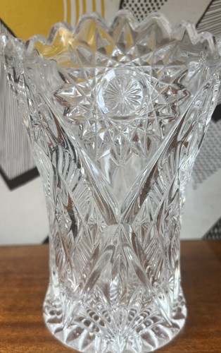 Vintage cut glass czech - vintage, |