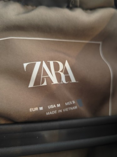 Zara cropped khaki green - , gilet