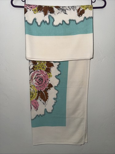 Vintage linen floral - vintage,