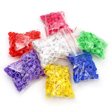 100PCS 8mm Bird ID Leg Bands