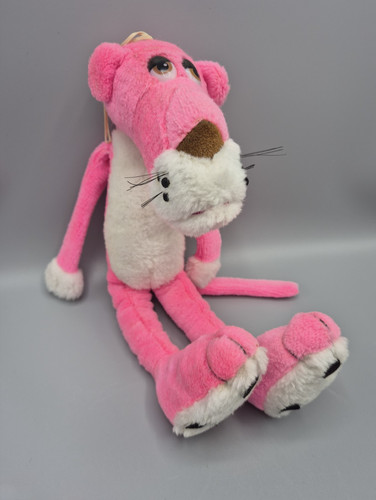 Vintage pink panther plush - pink,