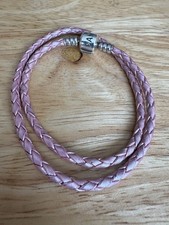 Genuine Pandora Pink Leather