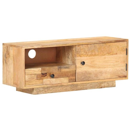 Solid mango wood cabinet - solid,