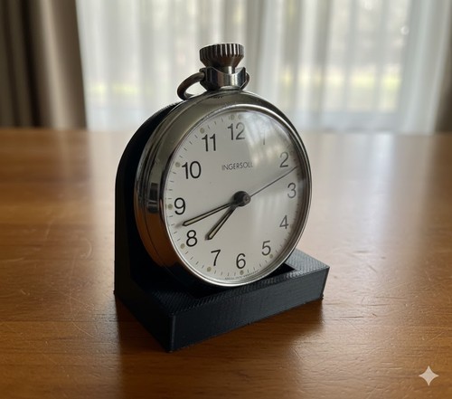 Printed pocket watch - 3d,