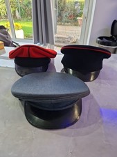 3 X Military Style Caps